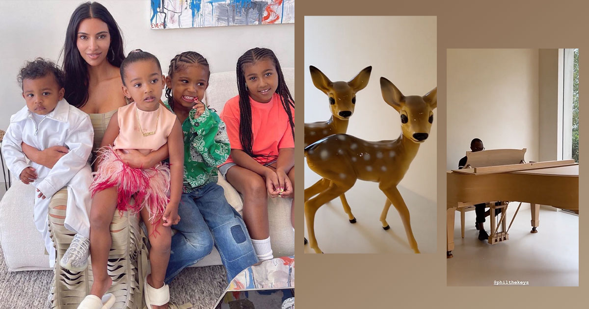 Kim Kardashian hired a Grammywinning pianist so her kids can wake up(01)